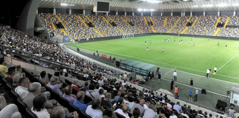 Udinese, ultras contro sponsor per lo stadio Friuli