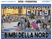Inter, coreo dipinta da 100 bambini