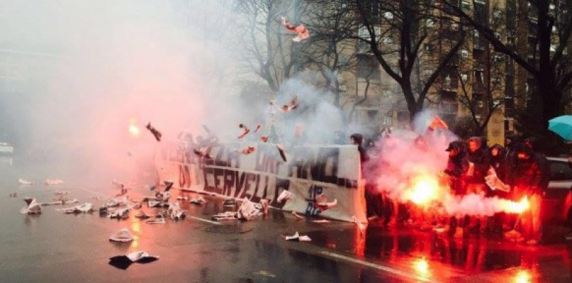La protesta contro la Gazzetta