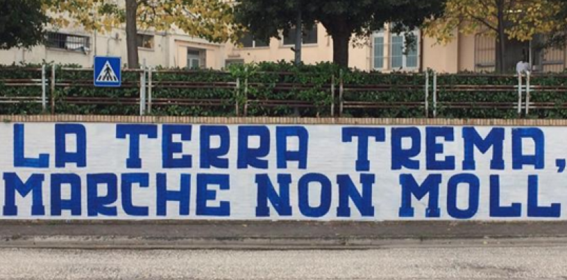 La terra trema, le Marche non mollano