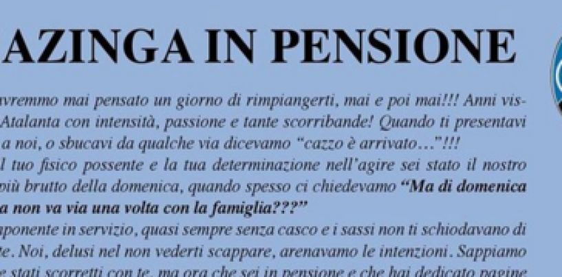 L’omaggio della Nord a “Mazinga”