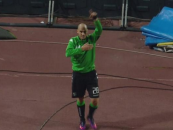 Paolo Cannavaro canta con la Curva B
