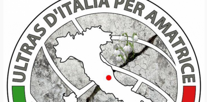 Ultras, raccolti oltre 161.000 euro per Amatrice