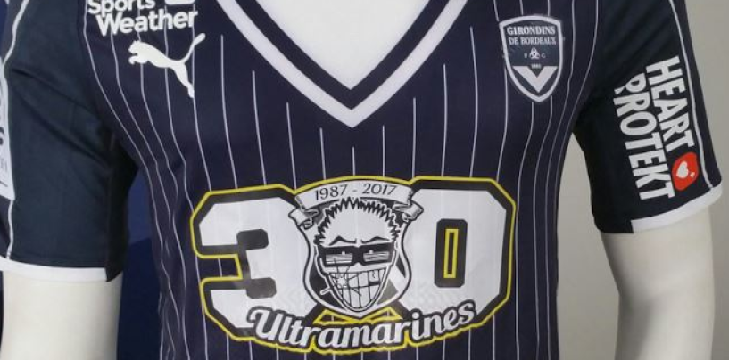 Bordeaux, maglia celebrativa per gli Ultramarines