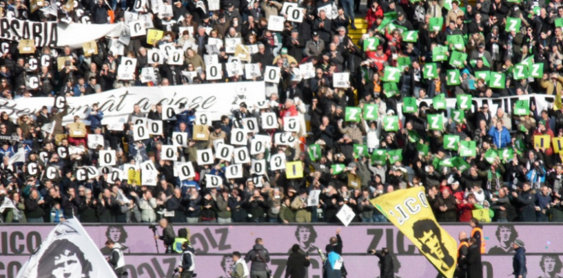 Udinese, no alla “Curva Zico”