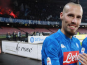 Hamsik, brindisi con la Curva B