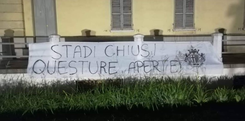 “Stadi chiusi, questure aperte”, le proteste del mondo ultras contro l’obbligo di firma